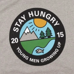 Stay Hungry YMGU Hoodie Heather Grey -All Style Shop 19077 4