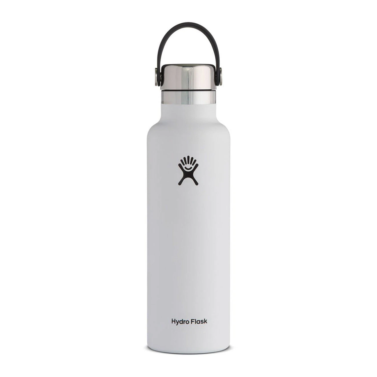 Hydro Flask 21oz Standard Mouth Stainless Steel Cap White 3 Hydro Flask 21oz Standard Mouth Stainless Steel Cap White