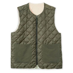 Foret Reflect Reversible Fleece Vest Army