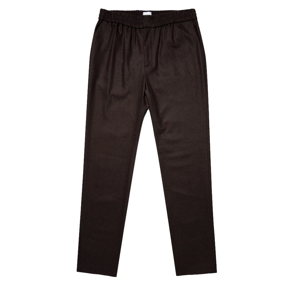 Sunspel Drawstring Trouser Chocolate 3 Sunspel Drawstring Trouser Chocolate