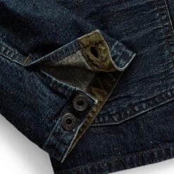 RRL By Ralph Lauren Indigo Denim Work Jacket Mayhews Wash -All Style Shop 24127 3