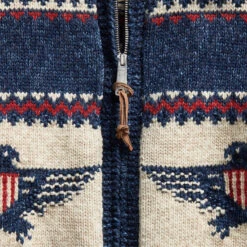 RRL By Ralph Lauren Logo Cotton-Blend Full-Zip Cardigan Indigo Cream Multi 13 RRL By Ralph Lauren Logo Cotton-Blend Full-Zip Cardigan Indigo Cream Multi -All Style Shop 24817 4