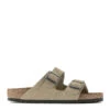 Birkenstock Arizona Regular Sandal Nubuck Khaki 2 Birkenstock Arizona Regular Sandal Nubuck Khaki -All Style Shop 25060 5