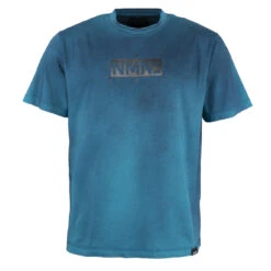Nemen Vense Sprayed T-Shirt Cyan Indigo