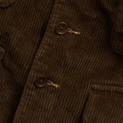 RRL By Ralph Lauren Stowford Cord Vest Vintage Brown -All Style Shop 27199 3