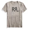 RRL By Ralph Lauren S/S Logo T-Shirt Heather Grey 1 RRL By Ralph Lauren S/S Logo T-Shirt Heather Grey -All Style Shop 27227 1