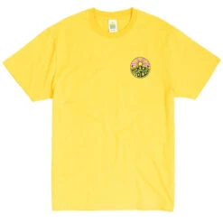 Hikerdelic Original Logo SS T-Shirt Washed Yellow