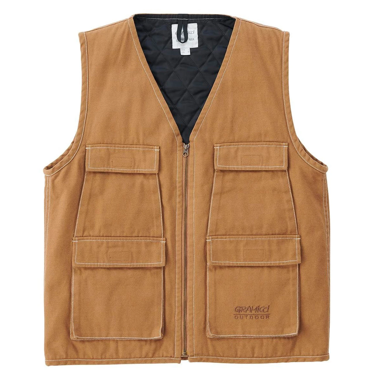 Gramicci Gear Vest Brown 3 Gramicci Gear Vest Brown
