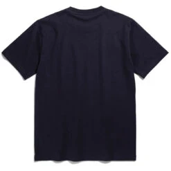 Norse Projects Johannes Standard Logo Tee Dark Navy -All Style Shop 28331 2