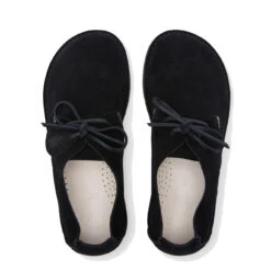 Yogi Johnny Marr Rishi Suede Shoe Black Mono -All Style Shop 28627 2