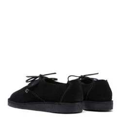 Yogi Johnny Marr Rishi Suede Shoe Black Mono -All Style Shop 28627 4