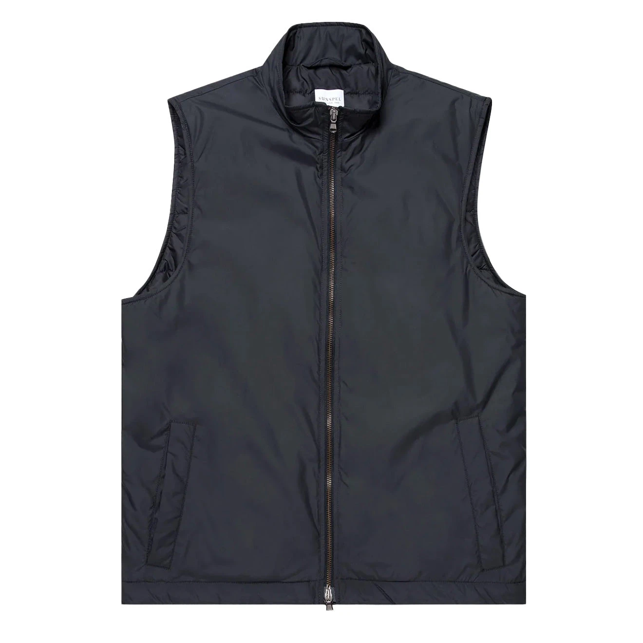 Sunspel Insulated Gilet Navy 3 Sunspel Insulated Gilet Navy