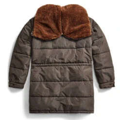 RRL By Ralph Lauren Coated Twill Parka Vintage Black -All Style Shop 28774 6