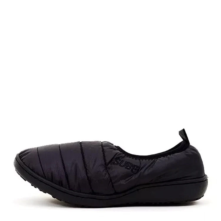 Subu Packable Slippers Gloss Black 3 Subu Packable Slippers Gloss Black
