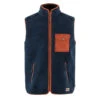 Fjallraven Vardag Pile Fleece Vest Navy / Autumn Leaf 1 Fjallraven Vardag Pile Fleece Vest Navy / Autumn Leaf -All Style Shop 29119 1