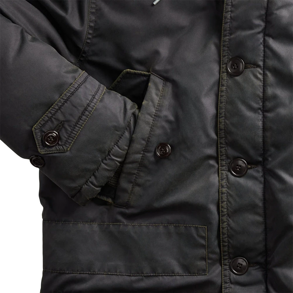 RRL By Ralph Lauren Faux-Fur-Trim Parka Deep Navy 6 RRL By Ralph Lauren Faux-Fur-Trim Parka Deep Navy - Image 4