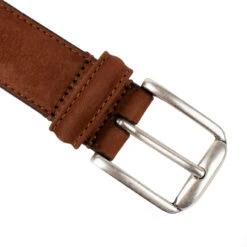 Andersons A0014 Narrow Nubuck Belt Light Brown -All Style Shop Andersons A0014 Narrow Nubuck Belt Light Brown 23073 03