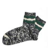 Anonymous Ism 3line Slub Q Socks Navy Melange -All Style Shop Anonymous Ism 3line Slub Q Socks Navy Melange 24264 1