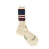 Anonymous Ism Gohemp Random Stripe Pile Crew Socks Navy -All Style Shop Anonymous Ism Gohemp Random Stripe Pile Crew Socks Navy 01