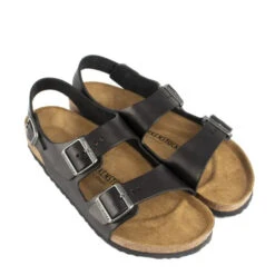 Birkenstock Milano Regular Sandal Vintage Wood Black -All Style Shop Birkenstock Milano Regular Sandal Vintage Wood Black Birkenstock 1658755010