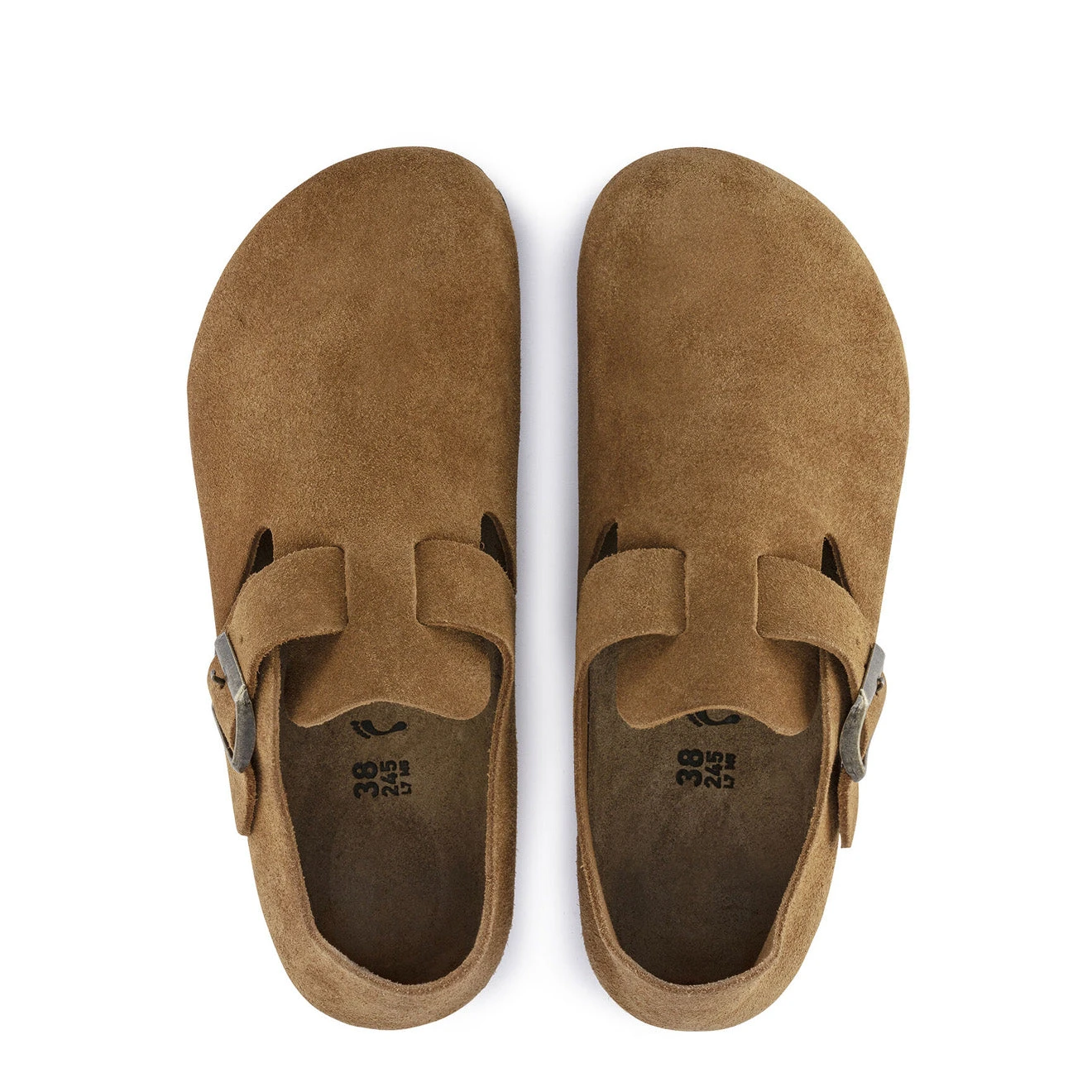 Birkenstock London Suede Reg Sandal Mink 5 Birkenstock London Suede Reg Sandal Mink - Image 3