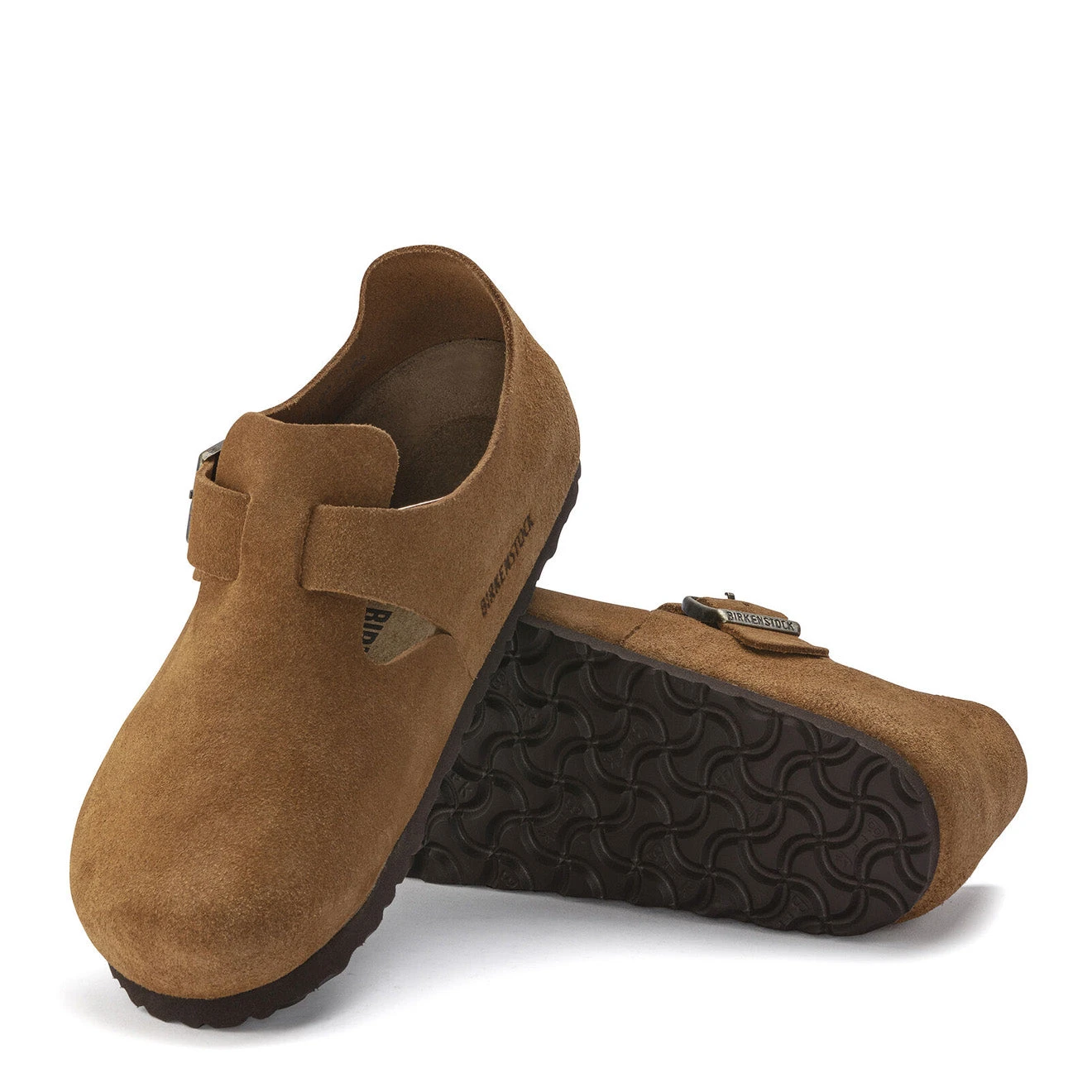 Birkenstock London Suede Reg Sandal Mink 6 Birkenstock London Suede Reg Sandal Mink - Image 4