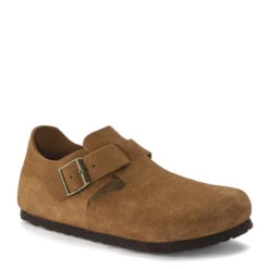 Birkenstock London Suede Reg Sandal Mink 12 Birkenstock London Suede Reg Sandal Mink -All Style Shop BirkenstockLondonSuedeNarrowMink29562 5