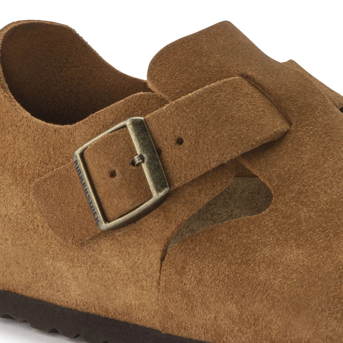Birkenstock London Suede Reg Sandal Mink 8 Birkenstock London Suede Reg Sandal Mink - Image 6