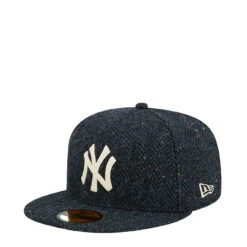 New Era New York Yankees Harris Tweed Cap Navy