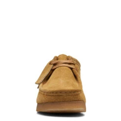 Clarks Originals Wallabee Shoes Oak Hairy Suede -All Style Shop Clarks Originals Wallabee Shoes Oak Hairy Suede 003