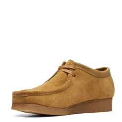 Clarks Originals Wallabee Shoes Oak Hairy Suede -All Style Shop Clarks Originals Wallabee Shoes Oak Hairy Suede 004