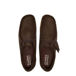 Clarks Originals Wallabee Shoes Dark Brown Suede -All Style Shop ClarksOriginalsWallabeeShoes DarkBrownSuede 18641 3