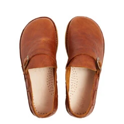 Yogi Corso Leather Buckle Monk Shoes Chestnut Brown -All Style Shop CorsoLeatherBuckleMonkShoesChestnutBrown 4