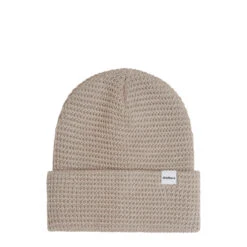Druthers Waffle Knit Beanie Grey