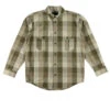 Filson Feather Cloth Shirt Olive / Khaki -All Style Shop Filson Feather Cloth Shirt Olive Khaki 16287 1
