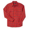 Filson Lightweight Alaskan Guide Shirt Red Char Plaid -All Style Shop Filson Lightweight Alaskan Guide Shirt Red Charcoal Plaid 1
