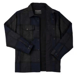 Filson Mackinaw Jac Shirt Navy Charcoal Plaid -All Style Shop Filson Mackinaw Jac Shirt Navy Charcoal Plaid 27543 3