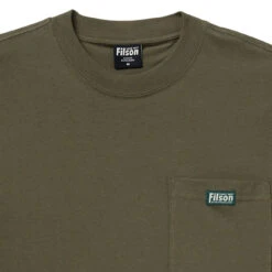 Filson S/S Ranger Solid One Pocket T-Shirt Service Green -All Style Shop Filson S S Ranger Solid One Pocket T Shirt Service Green Filson 1658677746