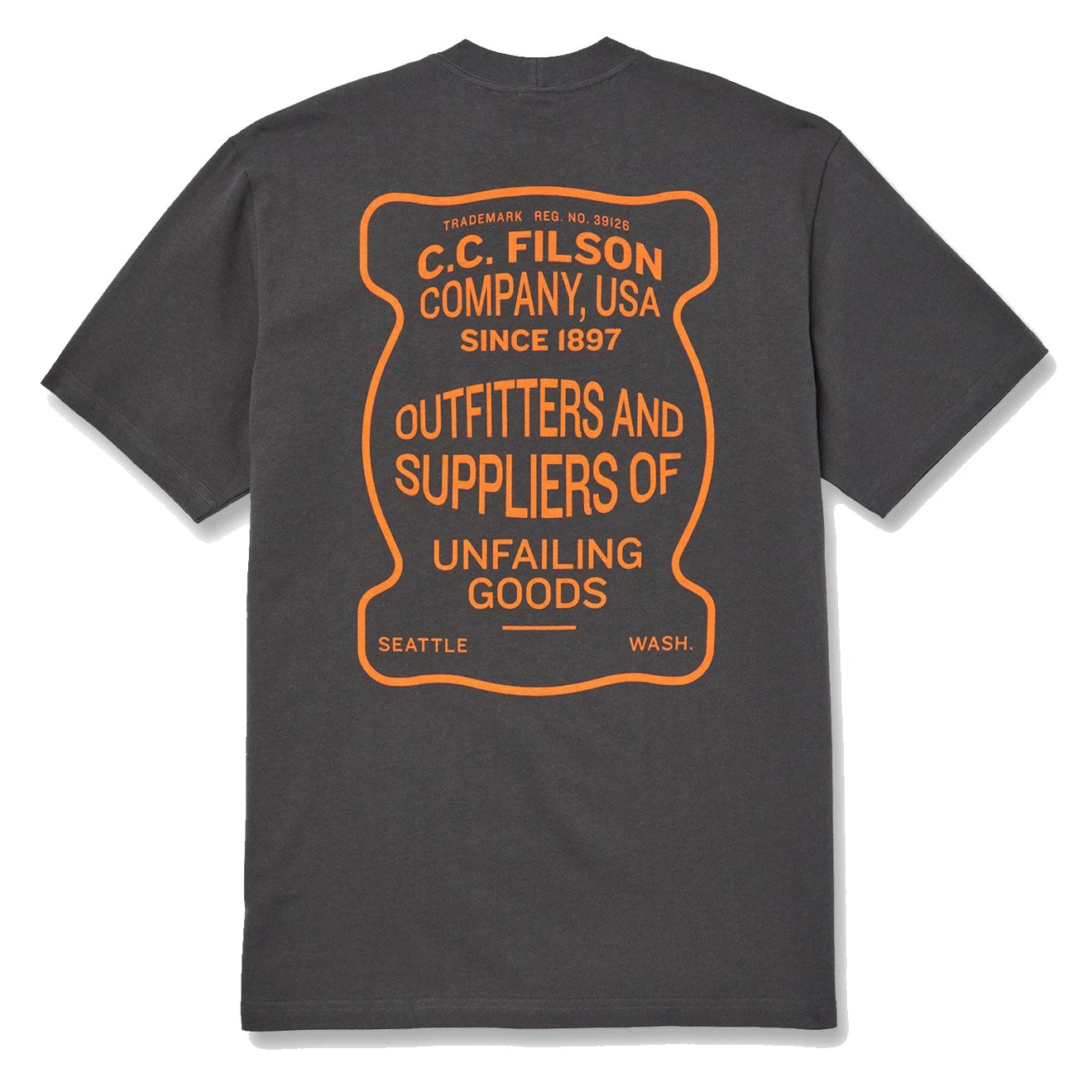 Filson S/S Pioneer Graphic T-Shirt ChrOrngTm 4 Filson S/S Pioneer Graphic T-Shirt ChrOrngTm - Image 2