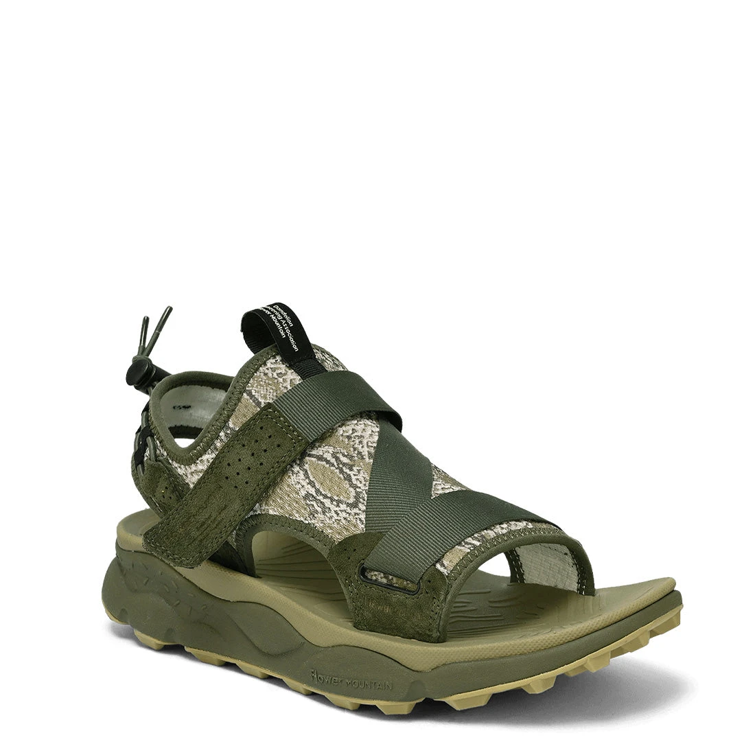 Flower Mountain X YMC Nazca Man Sandals Military 4 Flower Mountain X YMC Nazca Man Sandals Military - Image 2