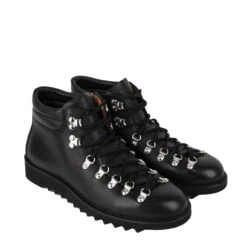 Fracap M127 Double Collar Boot Black -All Style Shop Fracap M127 Double Collar Boot Black 23177 06