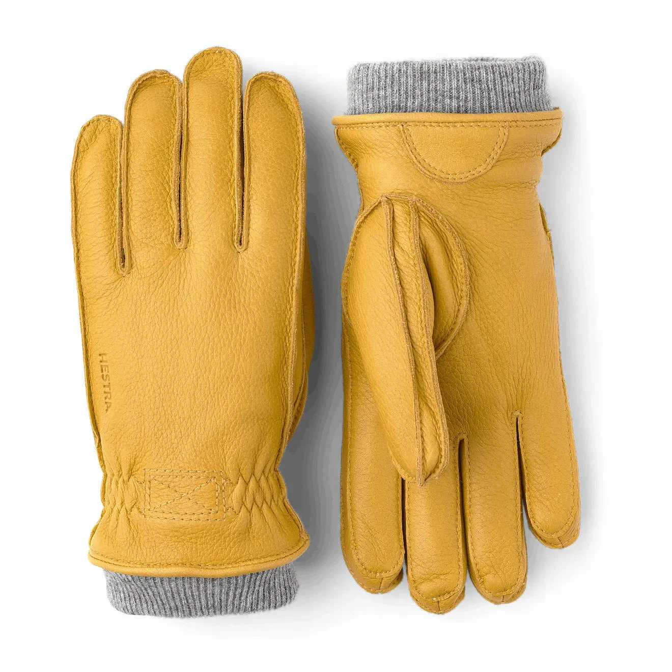 Hestra Malte Leather Gloves Natural Yellow 3 Hestra Malte Leather Gloves Natural Yellow