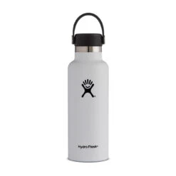 Hydro Flask 18oz Standard Mouth Bottle White