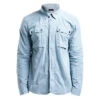 Left Hand Twin Pocket Shirt Light Blue 1 Left Hand Twin Pocket Shirt Light Blue -All Style Shop LH34000 SS LIGHT BLUE 0