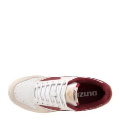 Mizuno City Wind Trainers White / Cabernet / Pristine -All Style Shop MizunoCityWindTrainersWhiteCabernetPristine 3