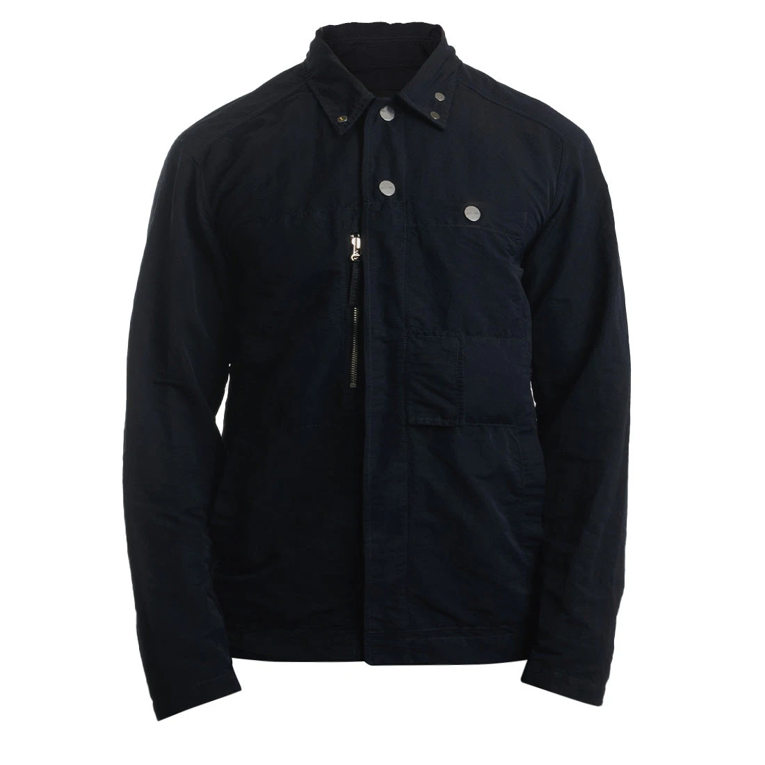 Left Hand Archive Overshirt Navy 3 Left Hand Archive Overshirt Navy