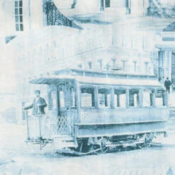 RRL By Ralph Lauren Postcard-Print Linen-Cotton Camp Shirt Cream/Blue -All Style Shop NEWClothingtemplate 0002 Layer153