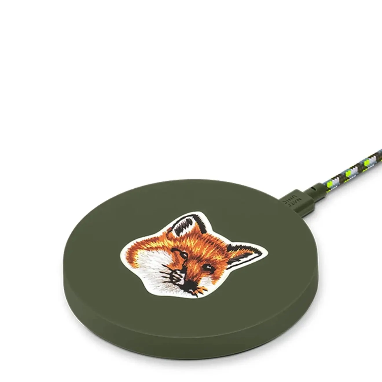 Native Union X Maison Kitsune Drop Wireless Charger Green 3 Native Union X Maison Kitsune Drop Wireless Charger Green