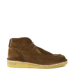 Oswen Ewaldi Suede Boots Chestnut