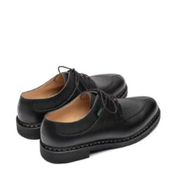 Paraboot Avignon Shoe Grained Black Leather -All Style Shop Paraboot Avignon Shoe Grained Black Leather 27054 3